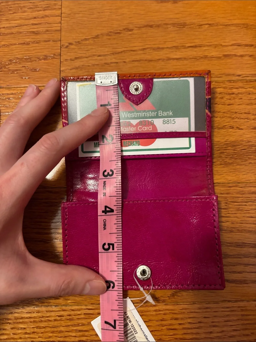 NEW Colorful Camel Cardholder Snap Button Wallet Pink Orange Purple Green Gift
